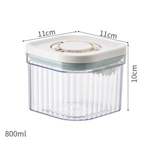 Baltra Airtight Milk Powder Storage Box Portable One Key Lid Opening Storage Tank Moisture-proof Grain Food Storage