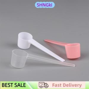 SHNGki 10Pcs 5g Measuring Spoons Coffee Protein Milk Powder Scoop Home Kitchen Gadgets DIY Plastic Measuring Spoon