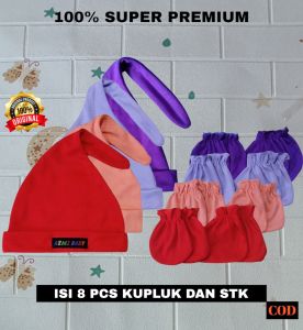 8Pcs kupluk + sartaki baby newborn Viral