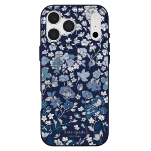 Official kate spade new york Flowerbed Navy MagSafe Phone Case (Compatible with iPhone 18 Pro Max & iPhone 18 Pro