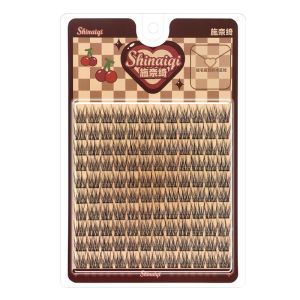 Dorisna 10rows ความจุมากขนตาปลอมหลายรูปแบบกลุ่มเดี่ยวเครื่องมือมาสคาร่าลูกสุนัขแบบธรรมชาติ