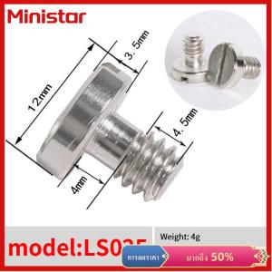 Ministar ชุดสกรูสำหรับกล้อง DSLR ขนาด1 4นิ้ว อุปกรณ์เสริมสำหรับกล้อง DSLR