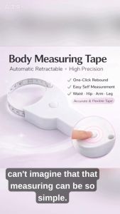 Body Measuring Tape Automatic Retractable High Precision Fitness Tape Waist Hip Arm Leg Measurement Tool
