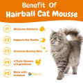 Furtrust Cat Nutritional Supplement Hairball Solution Gel for Cat Hair Removal 120g Enhances Immunity Cat Urinary Health. 