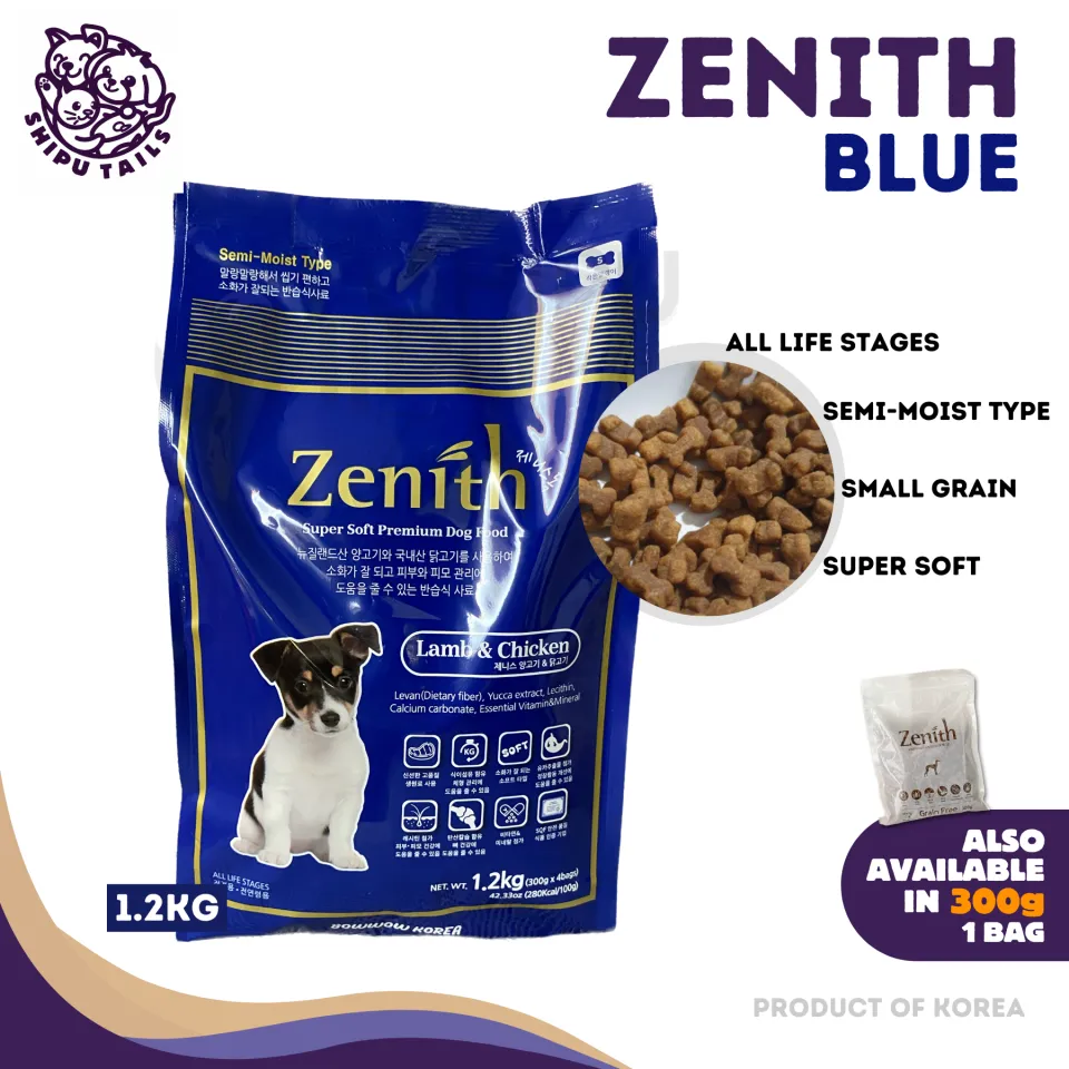 Zenith soft store premium dog food