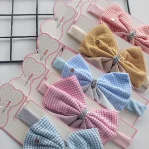 Bando Bayi Perempuan Newborn 0-6b Bulan Pita Lucu