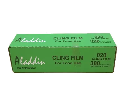 Aladdin Food Grade Kitchen Cling Film Food Wrap (300M)