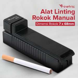 Firetric Alat Linting Rokok Manual Tobacco Roller 7 x 68mm - YN-01 - Black