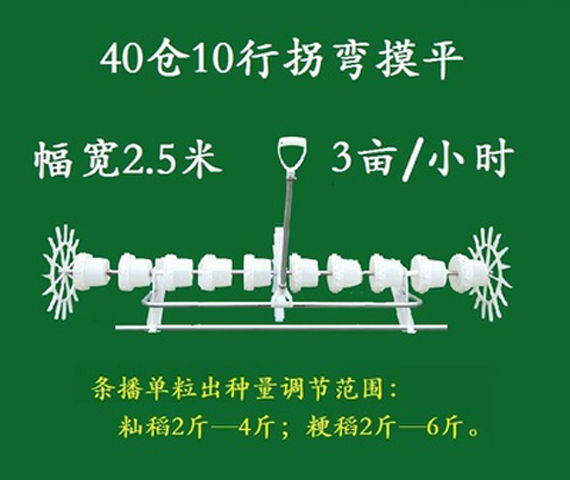 Rice Direct Seeding Machine Drill Hole Seeding On Demand