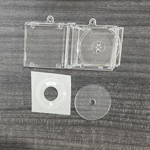 Mini CD Box NFC Player Album Record Pendant Keychain DIY Keychain Peripheral Memorial Album