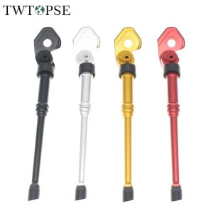 TWTOPSE Bicycle Stand Kick Stand Packing Rack Support For Brompton Folding Bike CNC Cycling Hollow Kickstand Accessories (Dont fit 3sixty)
