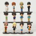 Hi Toy 12pcs/set Detective Conan Conan Edogawa Haibara Ai Kid Hattori Heiji Furuya Rei Akai Shuichi Cute Toys Figure Model Dolls. 