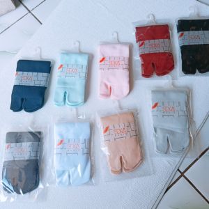 (KZR) Kaos Kaki Jempol Soka Basic S Pendek Mata Kaki Polos