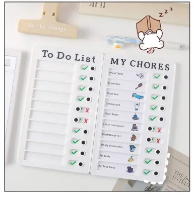 Bảng Lên lịch nhắc nhở TO DO LIST giúp con lên kế hoạch học tập