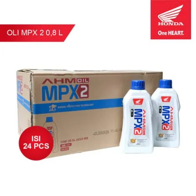 Oli Motor Matic MPX2 0.8 L (Paket Dus) DUSMPX2-0.8L