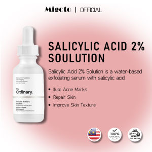 The Ordinary Salicylic Acid 2% Solution 30ml Water-Based Exfoliating Serum Unclogs Pores Fades Acne Marks Repairs Skin Improves Texture Reduces Blackheads & Breakouts for Oily & Acne-Prone Skin