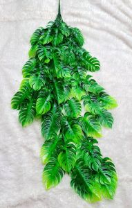 DAUN MONSTERA DAUN JUNTAI PLASTIK DAUN RAMBAT DAUN MONSTERA DEKORASI BUNGA HIAS ARTIFICIAL PLANTS
