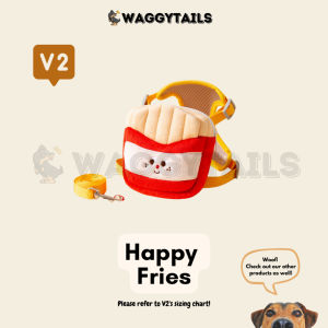 [SG] AdjustableHarness Fast Food Edition for Small Medium Dogs Cats