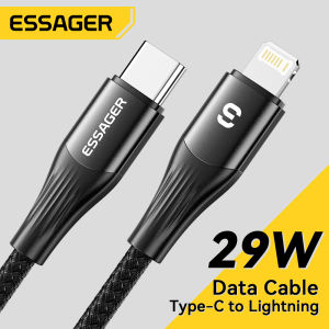 Essager 29W Type-C-L Data Cable Fast Charge Downward Compatible With PD27W/20W Quick Recharge