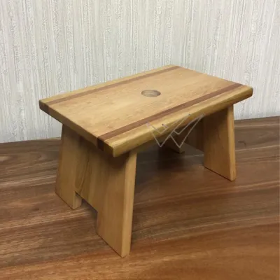VV Double Line - Little Stool (Solid Wood)