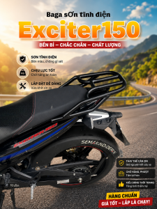 Baga Thay thế cản xe máy zin chắc chắn hơn chịu tải tốt hơn dùng cho tất cả dòng xe Exciter 150 (sơn tĩnh điện )