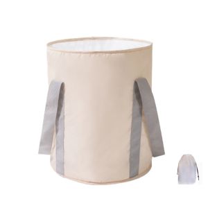JON09 Portable Foldable Foot Washing Bag Thickened Anti-Leak Collapsible Foot Bath Basin Multifunctional Extended To Knee Foot Soaking Spa Bucket Outdoor Camping