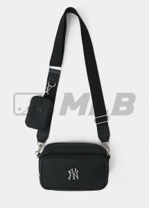 Túi Đeo Chéo Nam Thời Trang Sling MLB Newyork - Chất Liệu 100% Da PU Chống Thấm Nước | Full Tem Tag