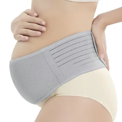 Maternity Belt (Breathable) Elastic Pregnancy Belly Support Band Maternity Support Belt Pregnant Abdominal Binder Pregnant Belly Band Maternity Belt