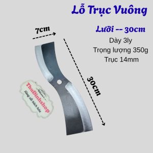 Lưỡi Dao CONG 30cm - Lưỡi dao máy thái chuối băm cỏ