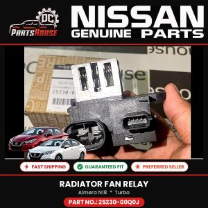 [GENUINE] Radiator Fan Relay | Nissan Almera N18 Turbo * Kicks P15 * PN-25230-00Q0J