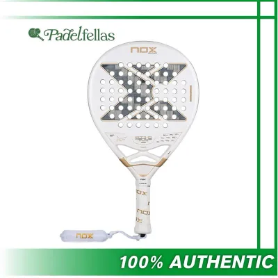 Nox AT10 Genius 12K Alum 2026 Xtreme Agustin Tapia White Gold Padel Racket