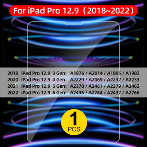 For iPad Pro 12.9 Tempered Glass Screen Protector For 2018-2022 iPad Pro 12.9 3rd 4th 5th 6th Tablet 9H Hardness Ultra-clear Protection HD Film
