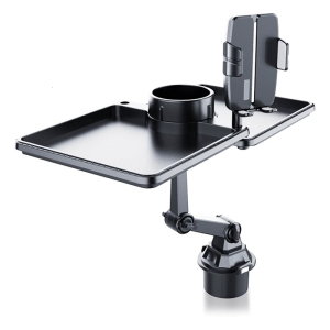Xe cupholder Giá đỡ điện thoại chủ mở rộng Cơ sở 2 trong 1 thiết kế cho điện thoại thông minh và hầu hết các chai 360 độ xoay cổ