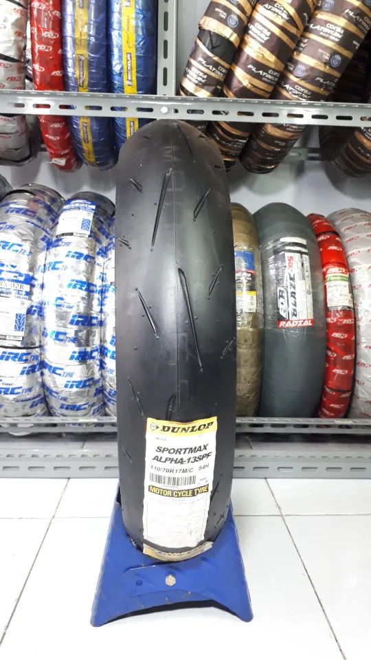 DUNLOP SPORTMAX α-13 SP 110/70 R 17 DUNLOP SPORTMAX 110 70 17 ALPHA-13 SP TUBELESS RADIAL