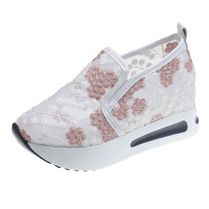 IELGY Korean style lace mesh casual shoes for women