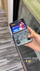 GAMINJA R36S Handheld game console integrates over 15000 games Linux operating system with 64GB memory 3.5-inch IPS screen portable game console-152c4c8b