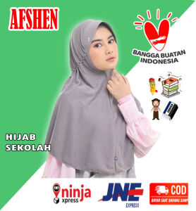 KERUDUNG SEKOLAH TERMURAH/MOTIF ASRI PITA SAMPING