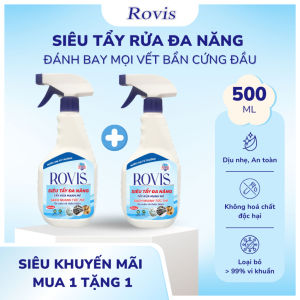 [CHÍNH HÃNG] Siêu Tẩy Rửa Đa Năng ROVIS | Mua 1 Tặng 1 – Đánh Bay Mọi Vết Bẩn Ngôi Nhà Sạch Bóng