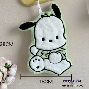 PaulWeekend Cute Cartoon Hanging Hand Towel Super Absorbent Soft and Comfortable Bathroom Decoration Essential