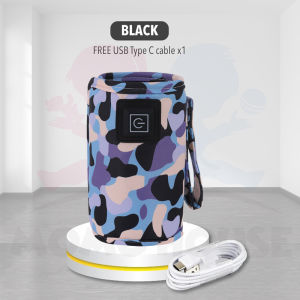 Portable Milk Bottle Warmer For Baby USB Charging Heating Insulation Thermostat Bag Outdoor Travel