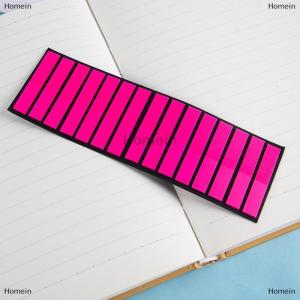 [COD] Homein 300Pcs Extremely Fine Color Stickers Transparent Fluorescent Index Tabs Flags Sticky Note Stationery Children Gifts School Office Supplies