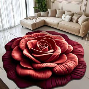 ⚡LazFlash⚡[3D effect] Special-shaped flower diatom mud carpet Floral three-dimensional floor mat Non-slip beds 3d diatomite flowers 3d flower diatonite mat 【3D效果】异形花朵硅藻泥地毯 硅藻泥地毯 防滑地垫