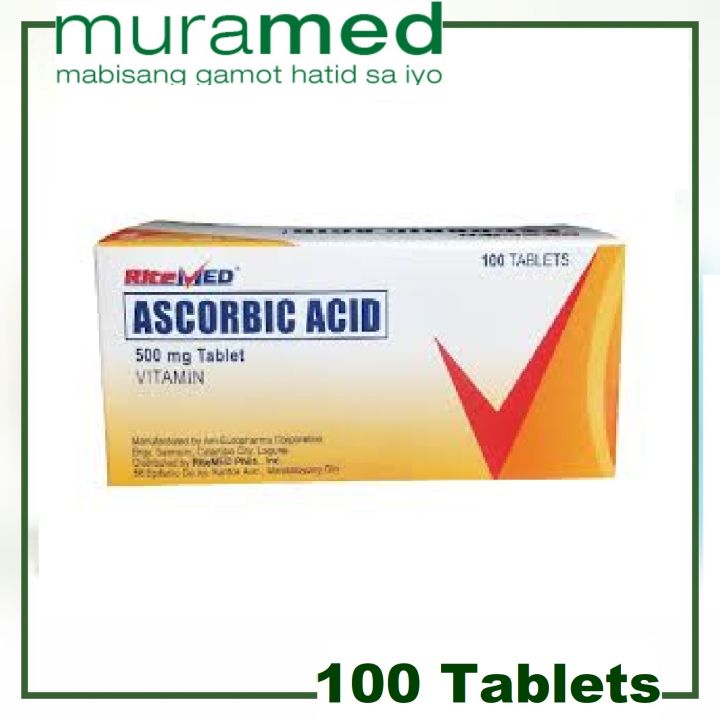 RiteMED Ascorbic acid / Vitamin C Tablet 100's Lazada PH