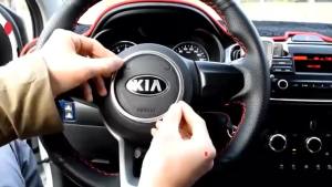 Steering wheel Decorative Circle for Kia Soluto Car Steering Wheel Circle Cover Trim Ring Molding Decoration Car Styling