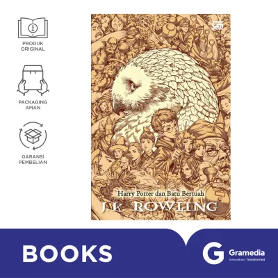 Harry Potter dan Batu Bertuah (Harry Potter and Socerers Stone) - Cover Baru