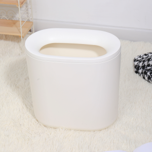 （spot）PP material upgraded simple kitchen living room bedroom office classified garbage bin large capacity modern Nordic household garbage bin moisture-proof and waterproof large capacity