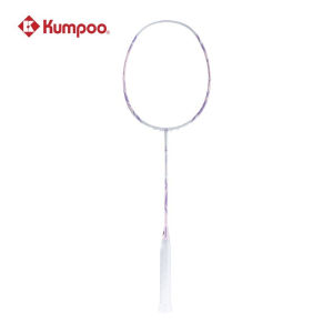 Vợt cầu lông Kumpoo Flower Partner chính hãng 4U carbon công thủ toàn diện căng sẵn 11.5kg tặng quấn cán túi vợt