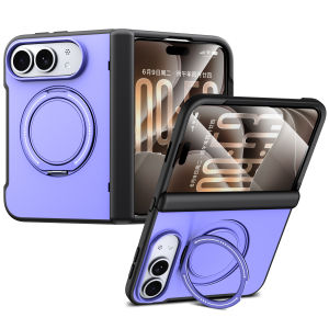 360 ° xoay vòng chủ trường hợp đối với iPhone Duo iduo gấp vỏ điện thoại từ đứng chủ Matte kiểu áo giáp chống sốc bìa cho Iphone Duo