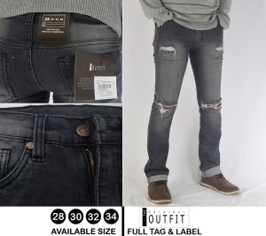 CELANA JEANS PANJANG PRIA SOBEK DISTRO MODEL TERBARU / CELANA SOBEK PRIA / CELANA JEANS PRIA SOBEK SOBEK/CELANA JEANS PRIA / COD / CELANA PRIA