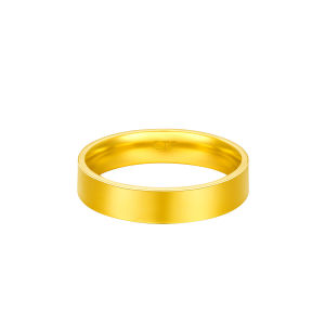 CHOW TAI FOOK 999 Pure Gold Plain Ring - EOF1280